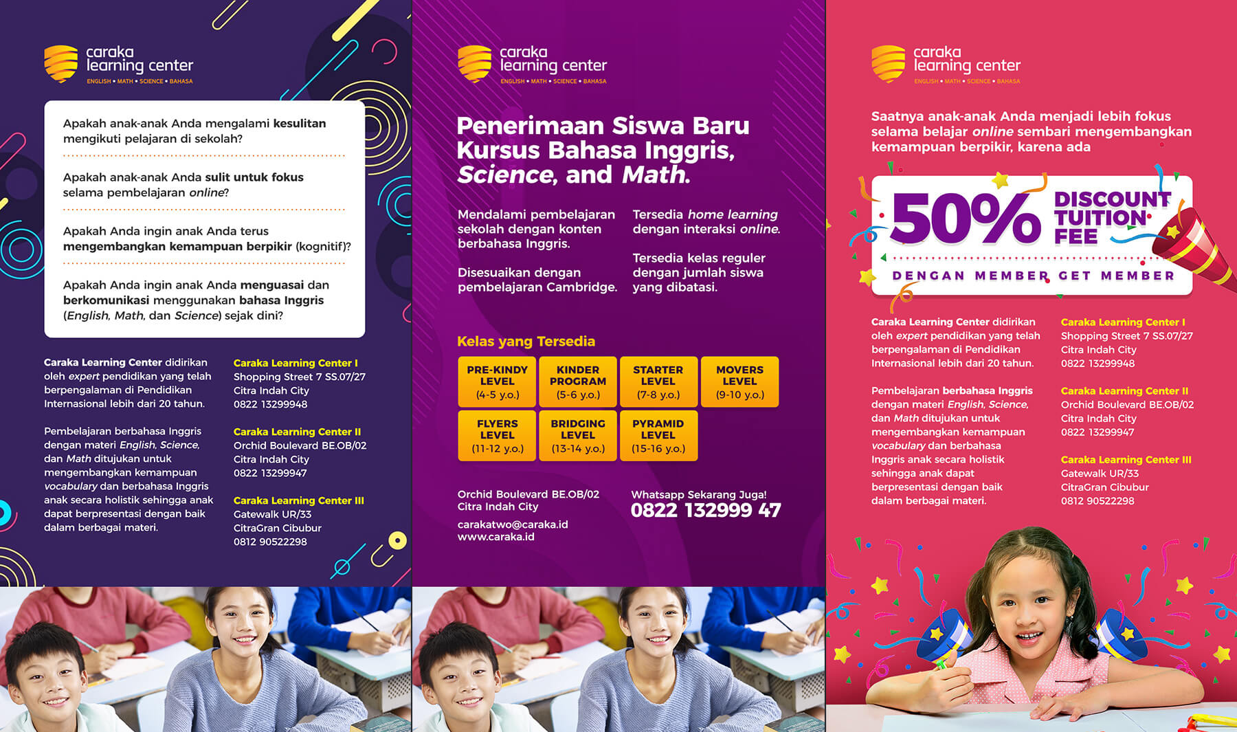 Caraka Learning Center Instagram Ads